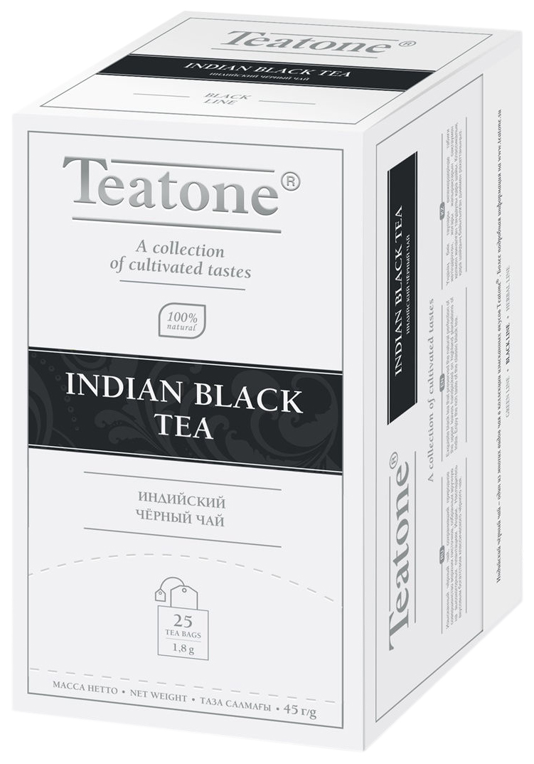 Чай черный Teatone Индийский 25 пак