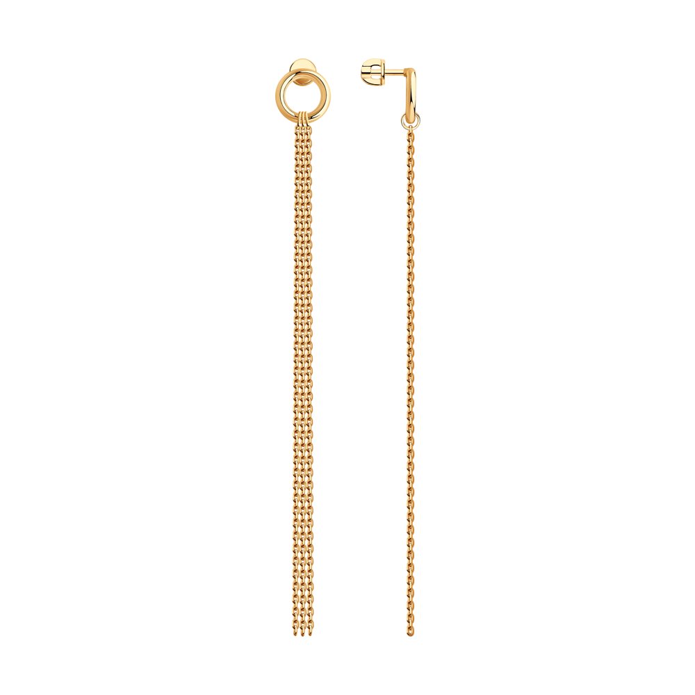 

Серьги из серебра без вставки SOKOLOV 93020932, 93020932