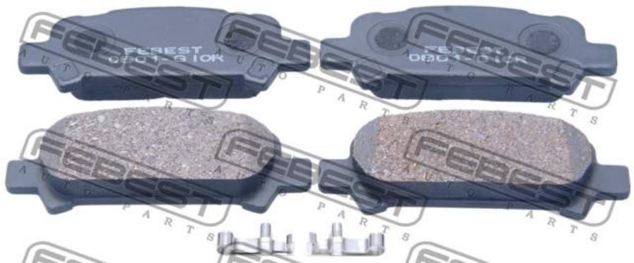 

Тормозные колодки FEBEST задние 0801-G10R