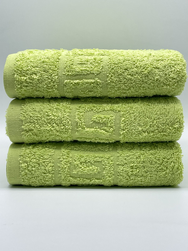 

Набор полотенец TM Textile40x70-3 шт. с51-51-51_wild_lime, с3