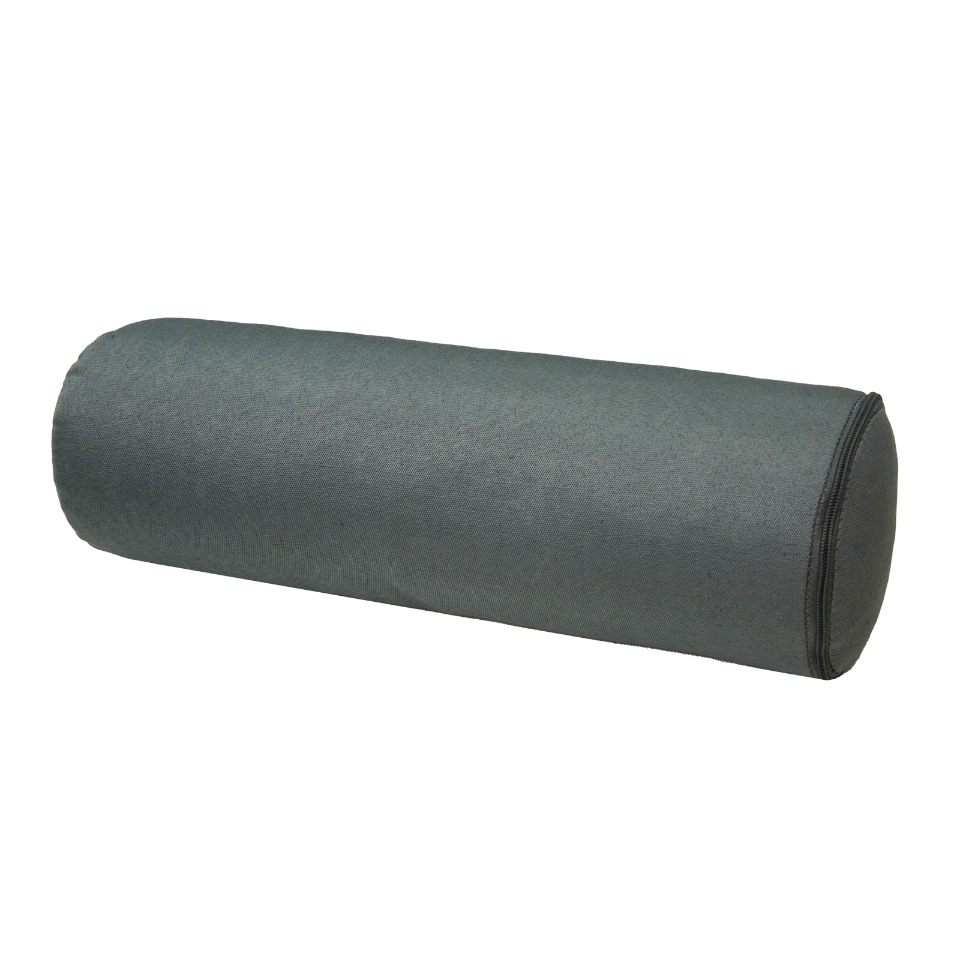 фото Подушка ортопедическая (валик спортивный) amaro home sport roll (серый)