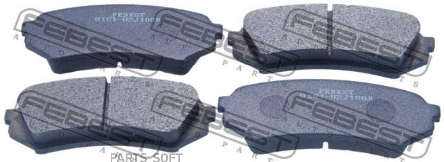 

Тормозные колодки FEBEST задние 0101-UZJ100R