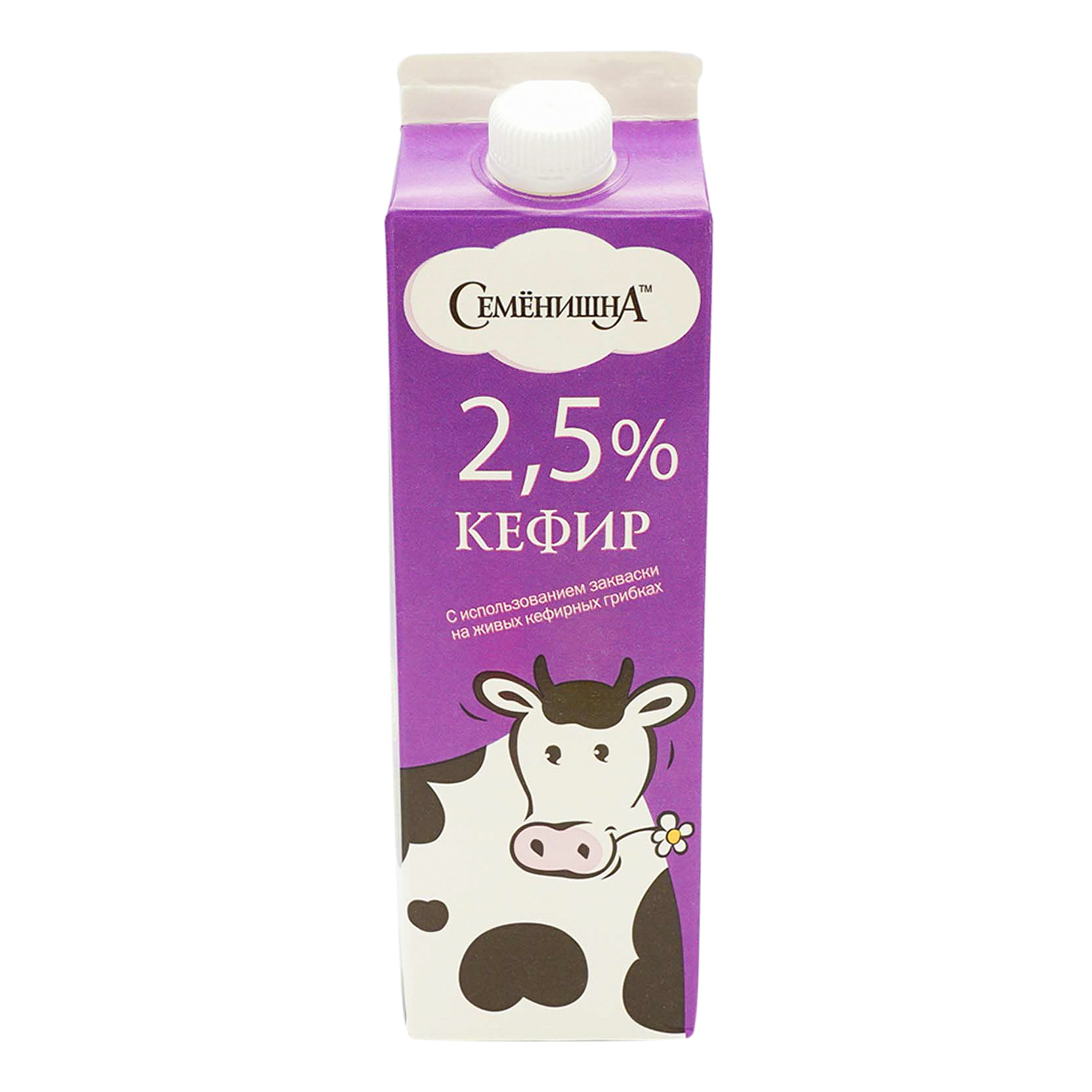 

Кефир Семенишна 2,5% БЗМЖ 1 л