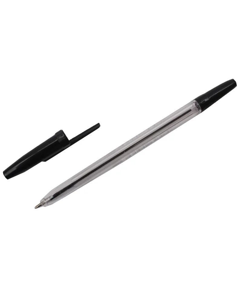 Ручка шариковая PROFIT Классика РШ-3158, черная, 0,7 мм, 30 шт.