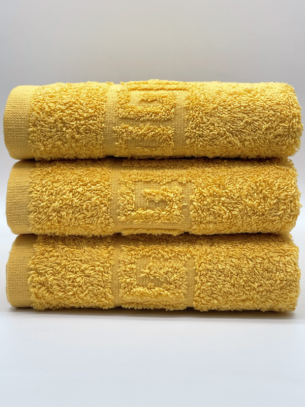 

Набор полотенец TM Textile50x90-3 шт. м46-46-46_old_gold, м3
