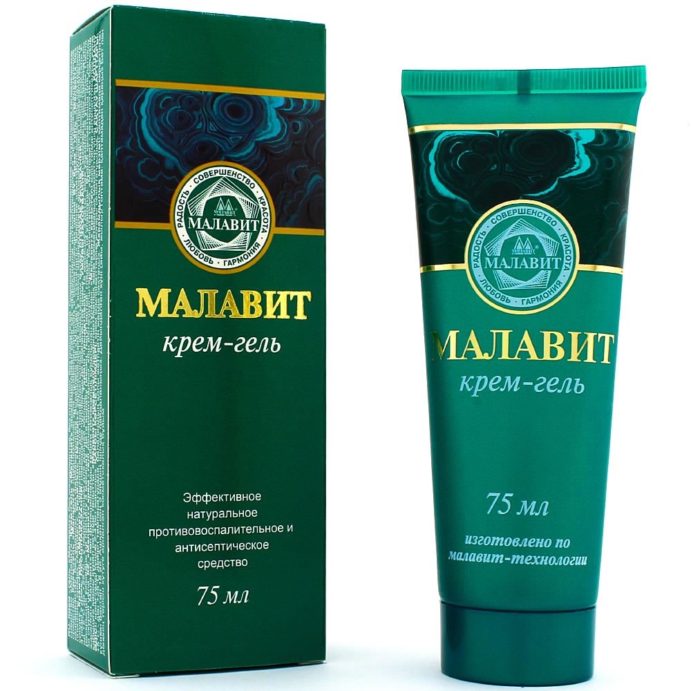 Малавит крем-гель Alkor 75 г дезодорант ecolab кора дуба и зелёный чай 50 мл