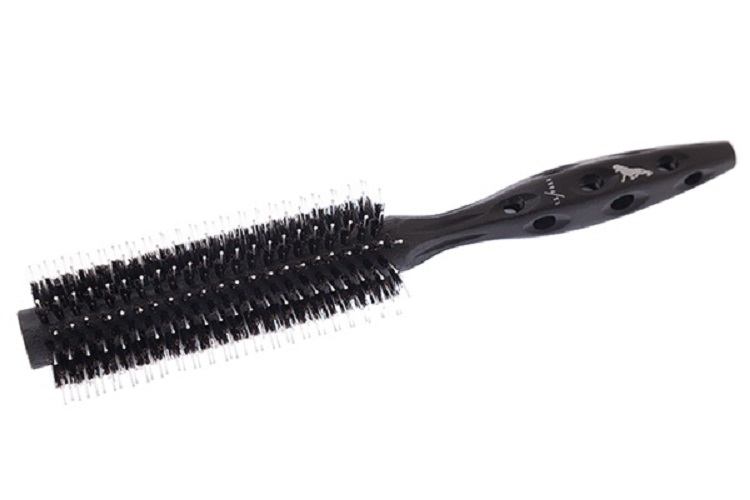 Термобрашинг для волос Carbon Tiger Brush YS-490 T-6, Y.S.Park master брашинг с комбинированной щетиной и деревянной ручкой 22мм