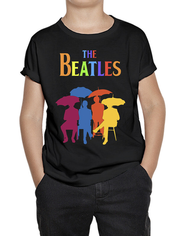

Футболка детская DreamShirts Studio The Beatles Битлз, цв.черный р.134, The Beatles Битлз
