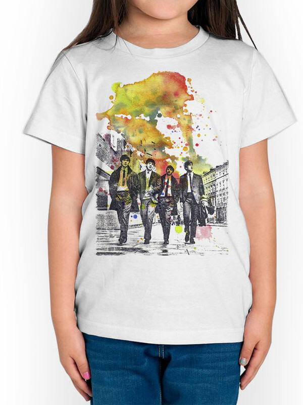 фото Футболка д/дев. dreamshirts studio the beatles битлз э цв. белый р.98