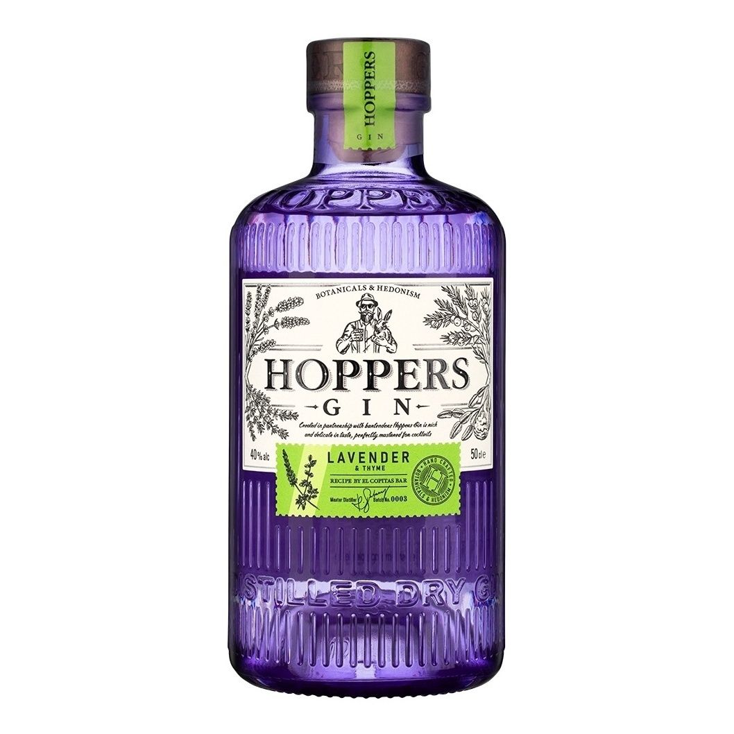

Джин Hoppers Lavender & Thyme 500 мл
