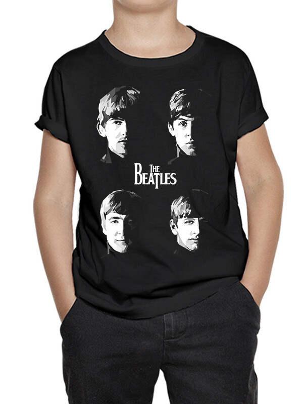 

Футболка детская DreamShirts Studio The Beatles (Битлз), цв.черный р.122, The Beatles (Битлз)