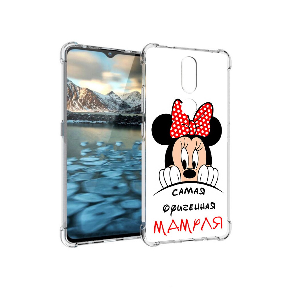 

Чехол MyPads Tocco для Nokia 2.4 Самая лучшая мамуля Мини Маус (PT227049.107.152), Прозрачный, Tocco