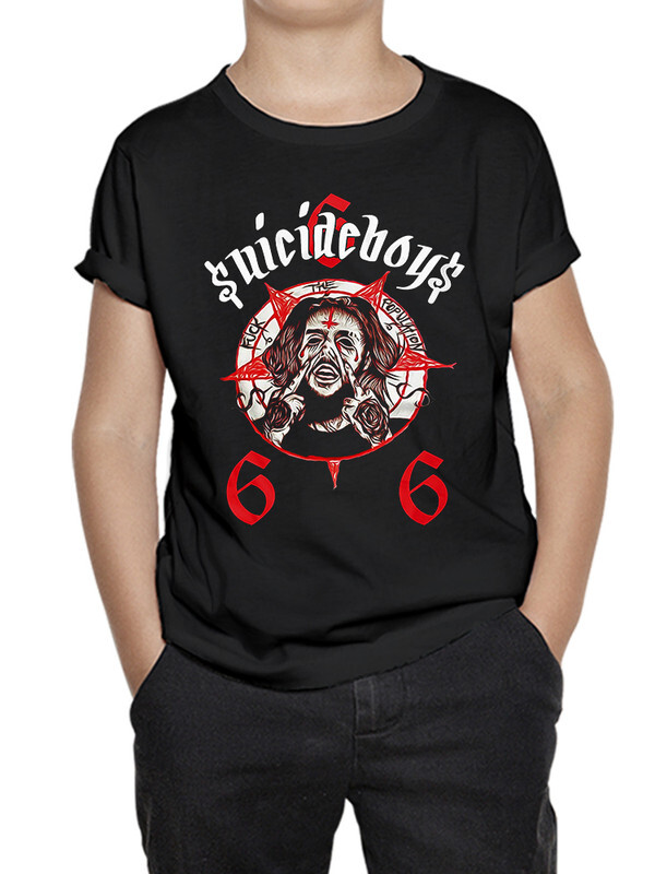 

Футболка детская DreamShirts Studio SuicideBoys Suicide Boys Суисайд Бойс, цв.черный р.134, SuicideBoys Suicide Boys Суисайд Бойс