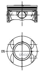 

40 027 710_поршень! D80.5x1.2x1.2x2 +0.5 Opel Astra/Vectra/Zafira 1.8 16v Z18xer 02> Ks ар