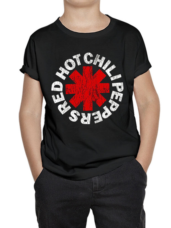 Футболка детская DreamShirts Studio Red Hot Chili Peppers RHCP, цв.черный р.110 футболка детская printio rhcp цв белый р 152