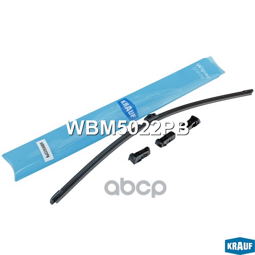 

Щетка стеклоочистителя бескаркасная Krauf арт. WBM5022PB