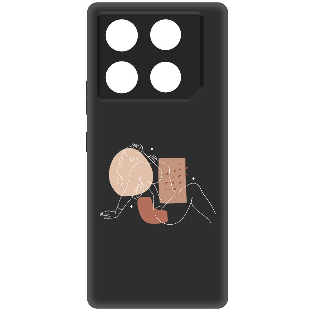 

Чехол-накладка Krutoff Soft Case Чувственность для INFINIX GT 20 Pro черный
