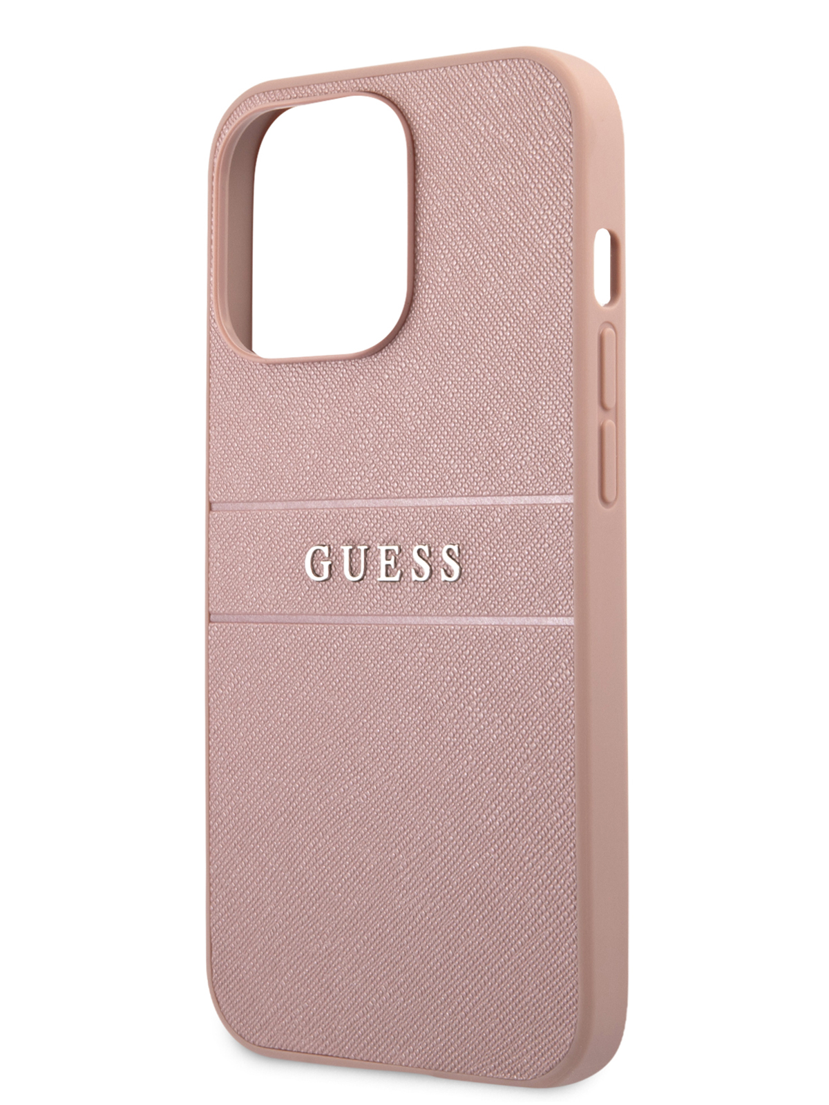 Чехол Guess для iPhone 13 Pro из экокожи, Pink