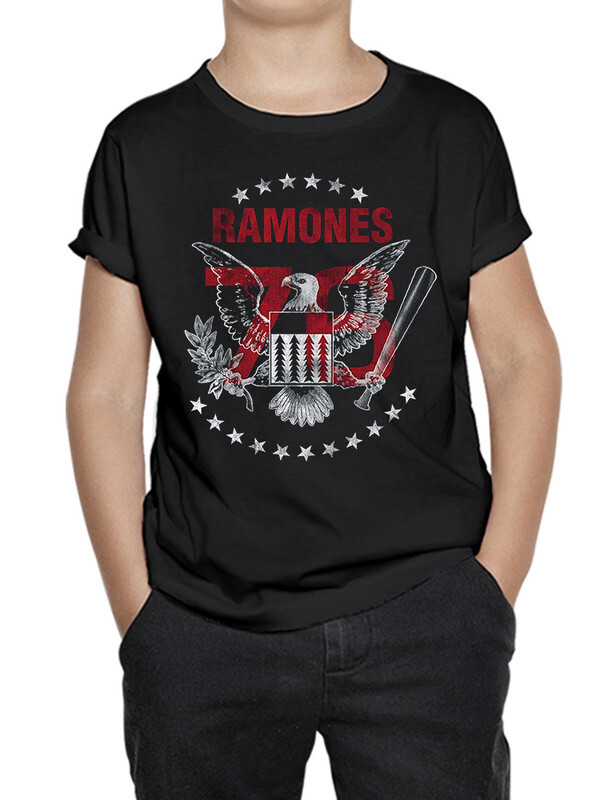 Футболка детская DreamShirts Studio Ramones Рамоунз, цв.черный р.110