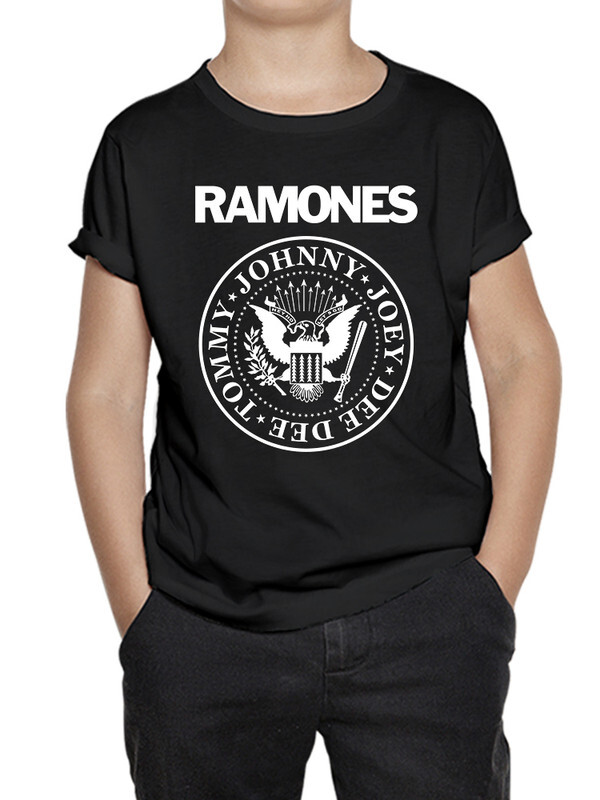 фото Футболка д/мальч. dreamshirts studio ramones рамоунз ю цв. черный р.98