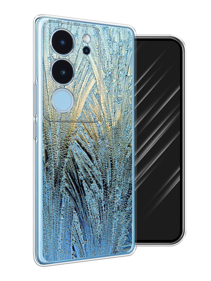 

Чехол Awog на Vivo V29 "Лёд", Голубой, 269350-1