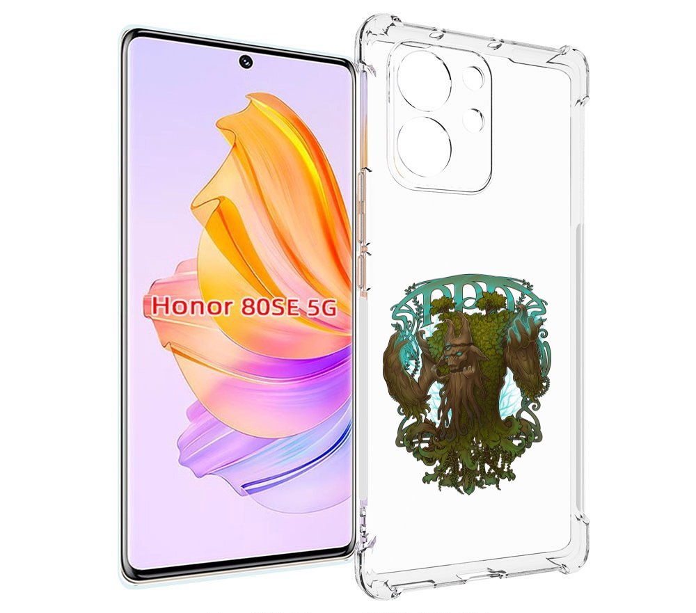 

Чехол MyPads trent protector для Honor 80 SE, Прозрачный, Tocco