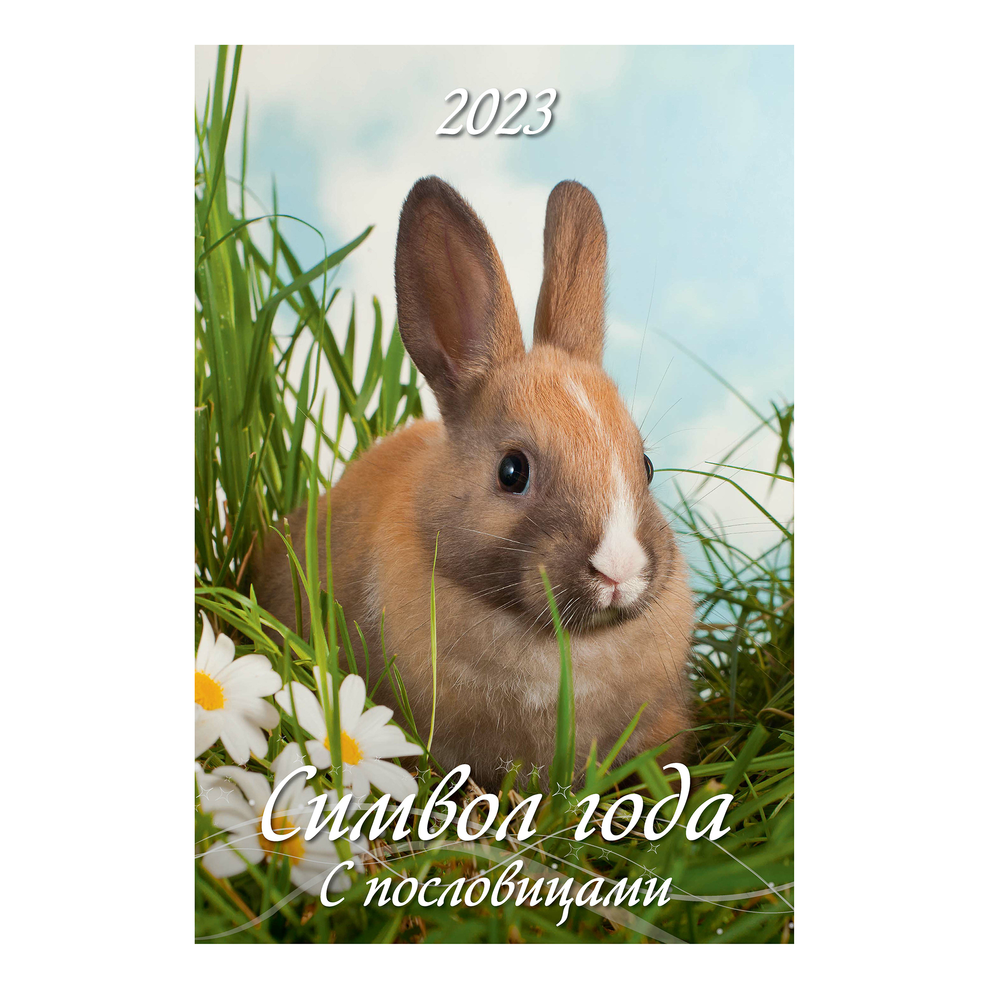 

Календарь настенный перекидной Символ года с пословицами 2023 год с ригелем 320х480 мм