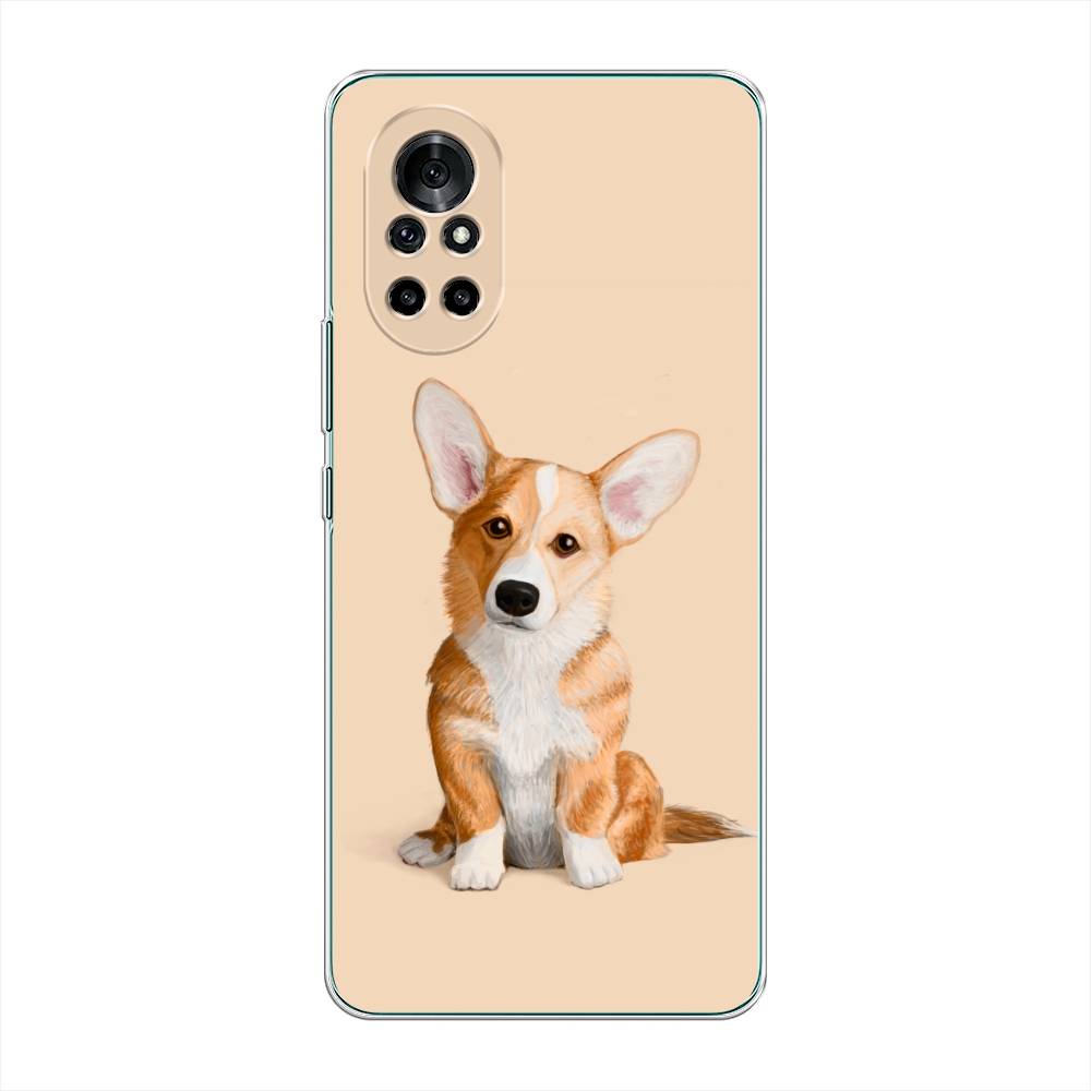 

Чехол на Honor V40 Lite "Грустный Корги", Коричневый;бежевый, 6105150-1