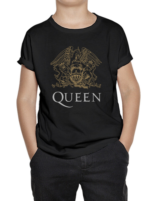 фото Футболка д/мальч. dreamshirts studio queen г цв. черный р.158