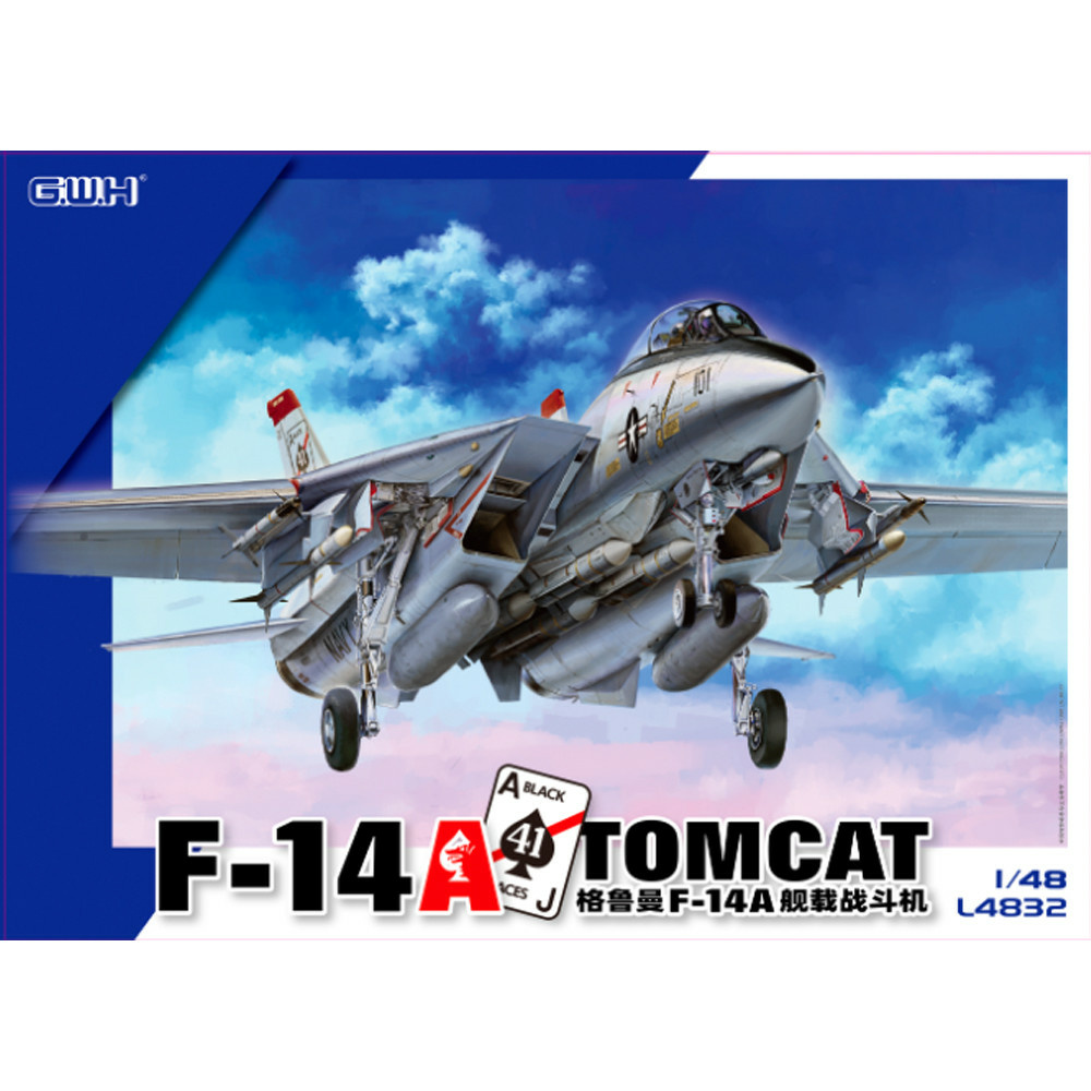 

Сборная модель Great Wall Hobby 1/48 Американский истребитель-перехватчик F-14A Tomcat L48