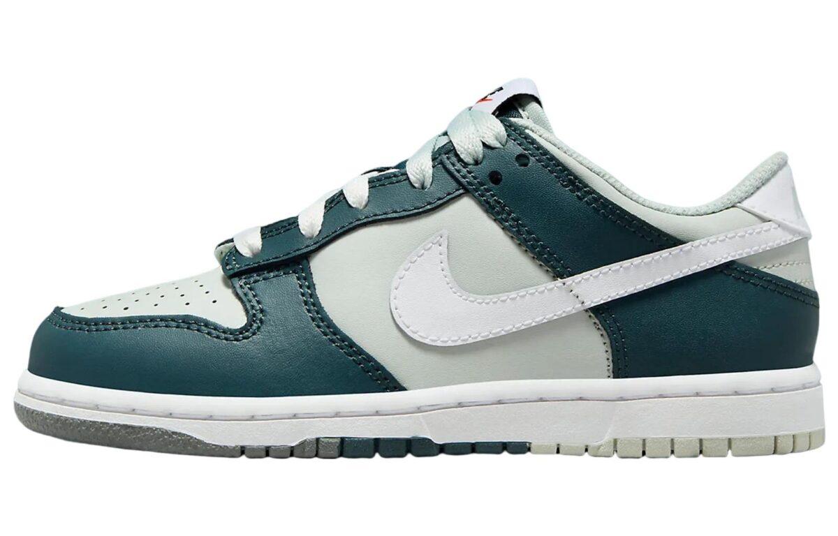 

Кеды унисекс Nike Dunk Low GS белые 40 EU, Белый, Dunk Low GS