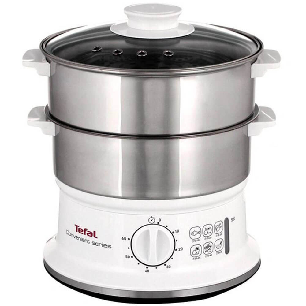 

Пароварка Tefal VC145130 белый, VC145130