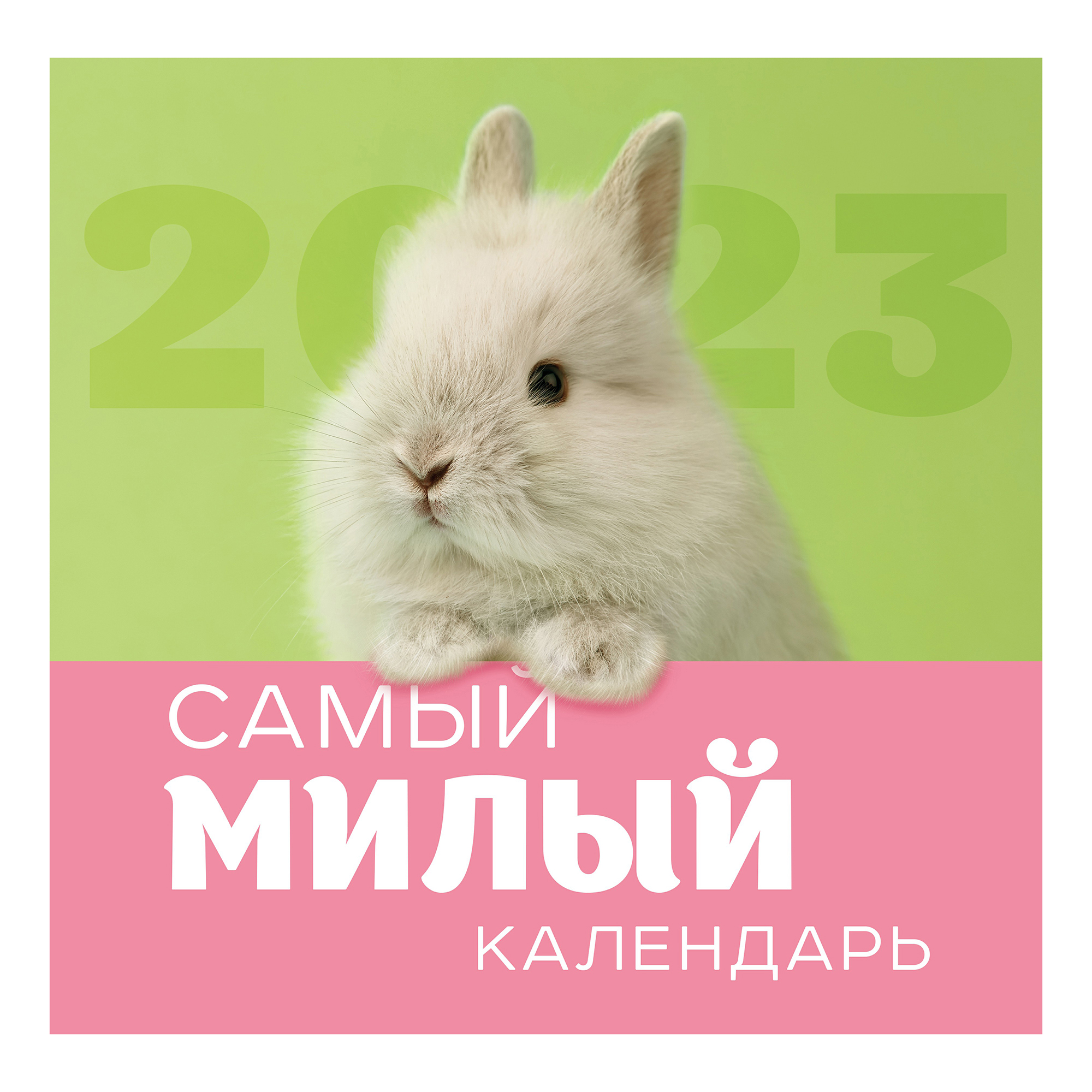 Календарь на 2023 забавный кролик Атберг