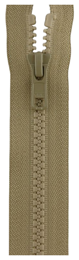 

Застежка-молния YKK 4335956/60, 896 бежево-коричневый тип 5 (5,7мм), разъемная, длина 60см