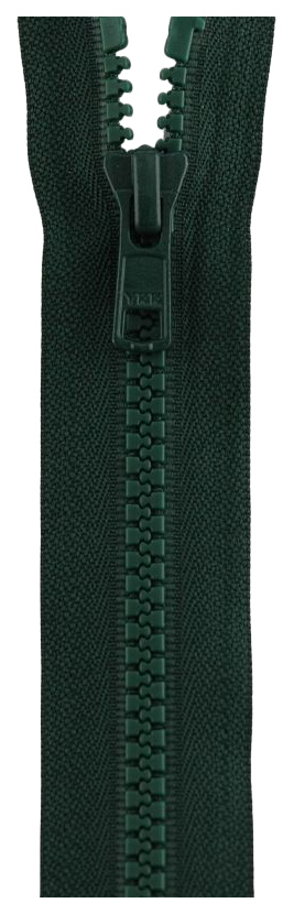 

Застежка-молния YKK 4335956/60, 890 темно-зеленый тип 5 (5,7мм), разъемная, длина 60см