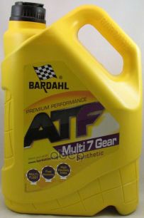 Atf Multi 7 Gear 5l (Авт. Транс. Синт. Масло) Bardahl арт. 36583