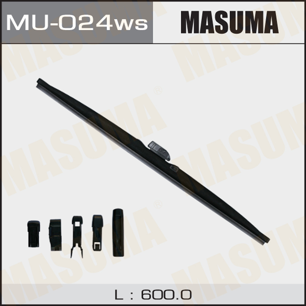 

Щетка Стеклоочистителя 600mm Masuma арт. MU024ws