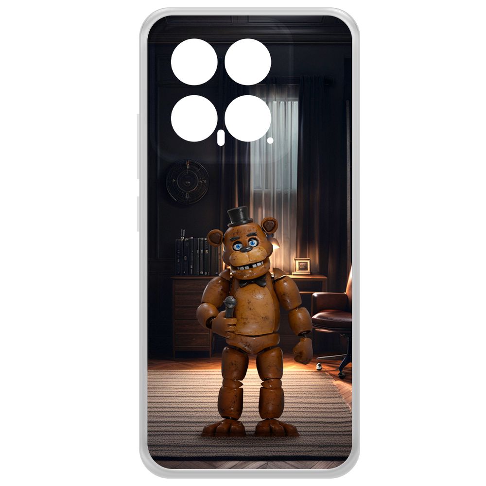 

Чехол-накладка Krutoff Clear Case ФНАФ - Медведь Фредди для Xiaomi 14, Прозрачный