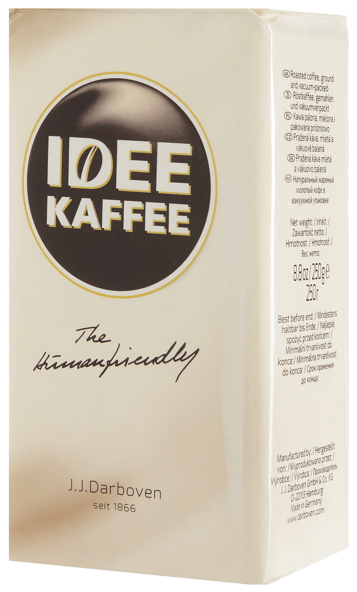 

Кофе молотый Idee Kaffee 250г