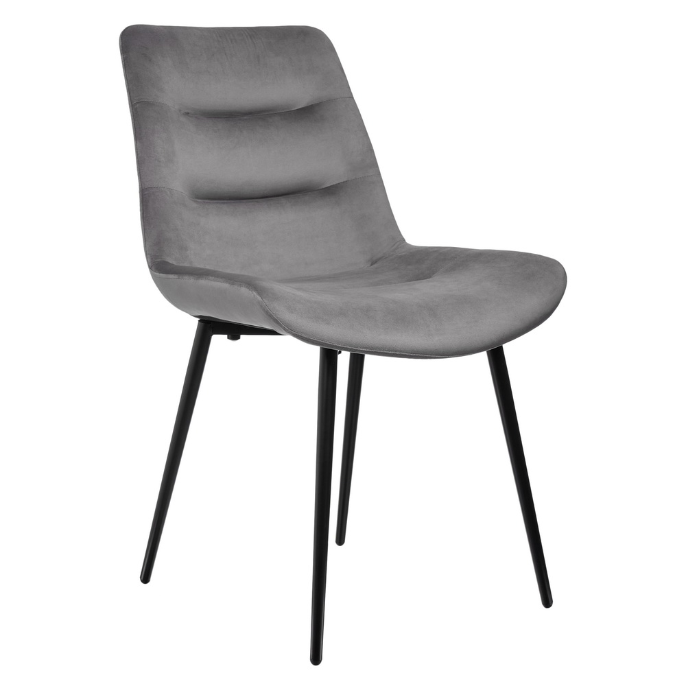 

Стул BRADEXHOME Chester Темно-серый (велюр), Chester