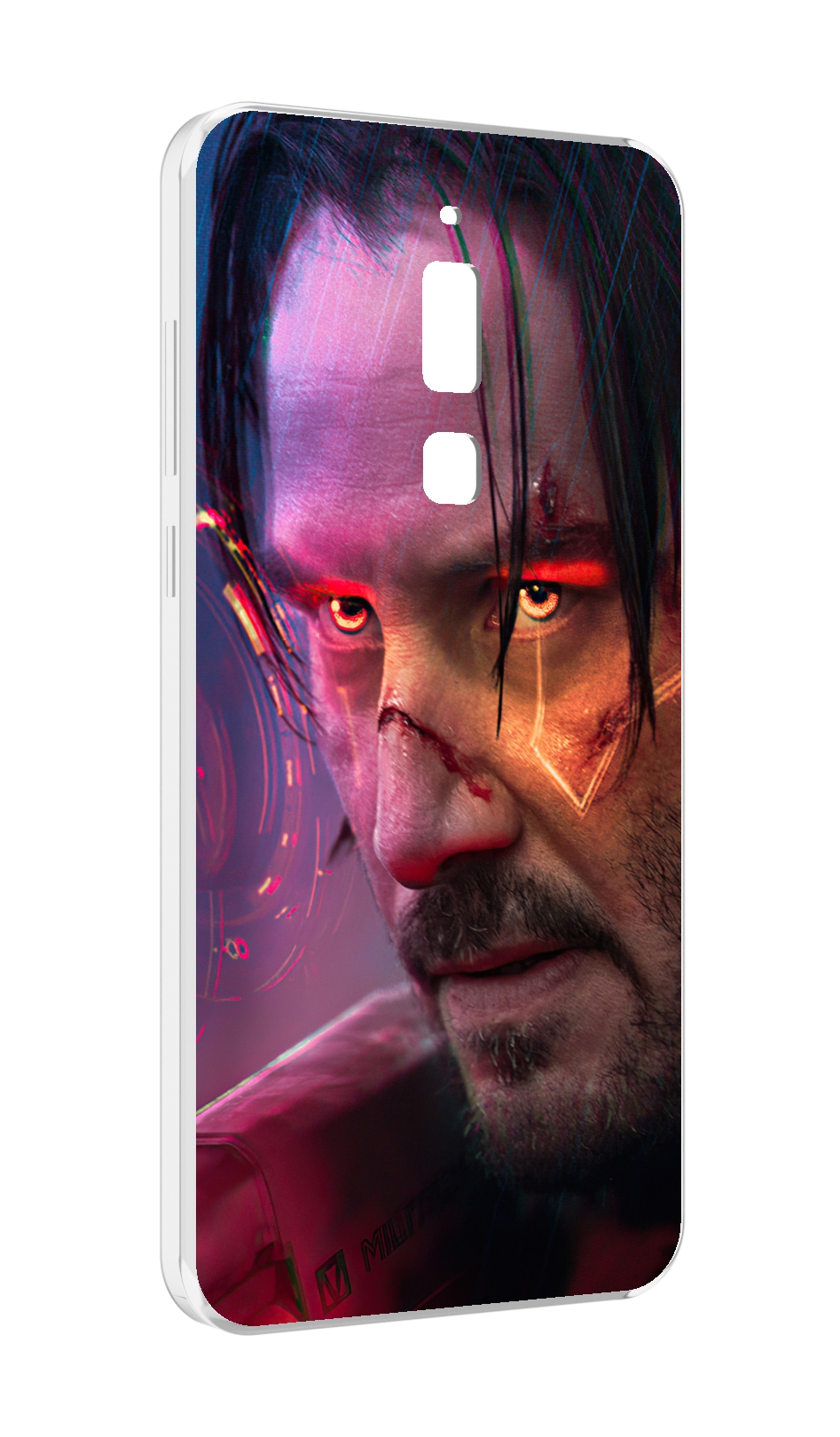 

Чехол MyPads cyberpunk 2077 Джонни Сильверхенд для Meizu M6T, Прозрачный, Tocco