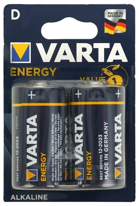 

04120229412_батарейка 2шт VARTA ENERGY D LR20!\