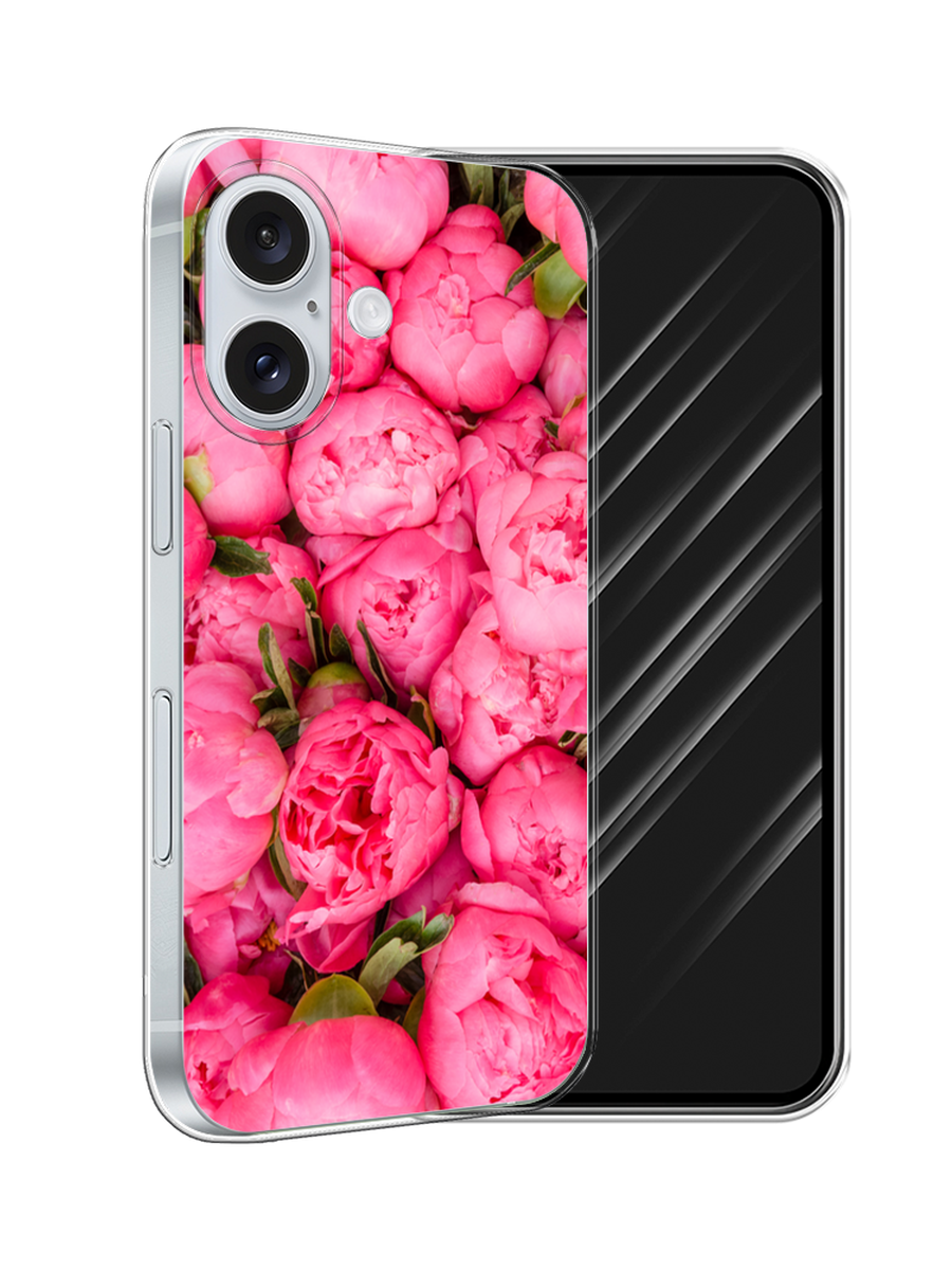 

Чехол Awog на Apple iPhone 16 "Прекрасные пионы", Разноцветный, 16050-1