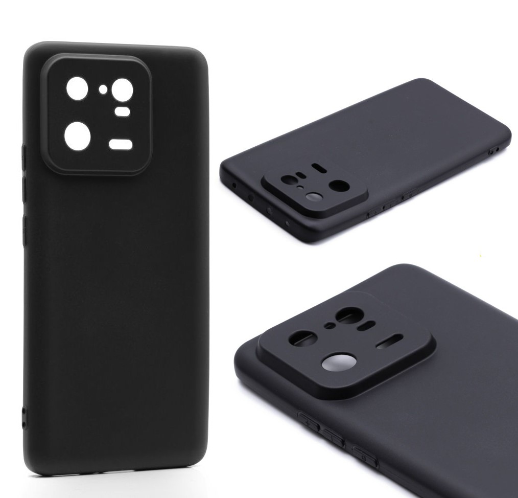 

Силиконовый чехол TPU Case матовый для Xiaomi 13 Pro черный