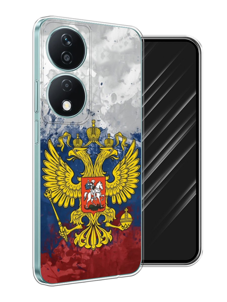 

Чехол Awog на Honor X7B "РФ", Белый;синий;красный, 6123350-1