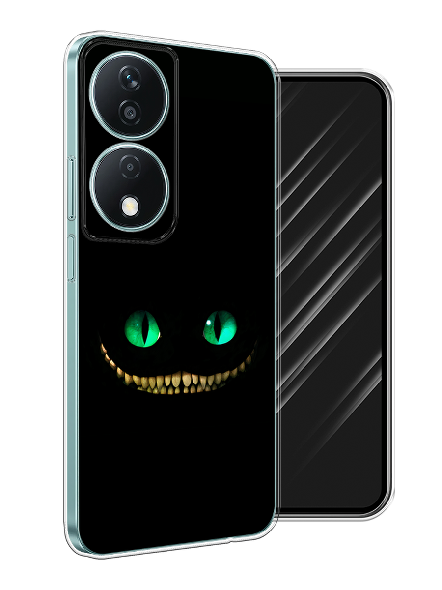 

Чехол Awog на Honor X7B "Зеленоглазый чеширский кот", Черный, 6123350-1