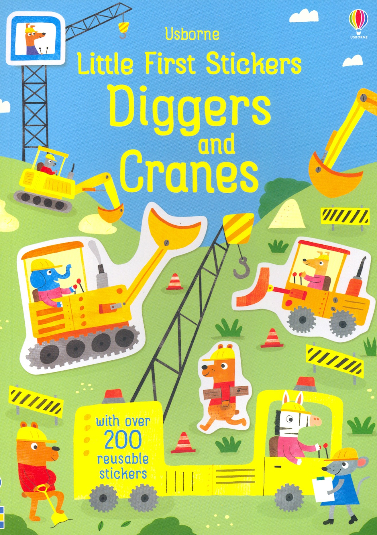 

Little First Stickers Diggers and Cranes