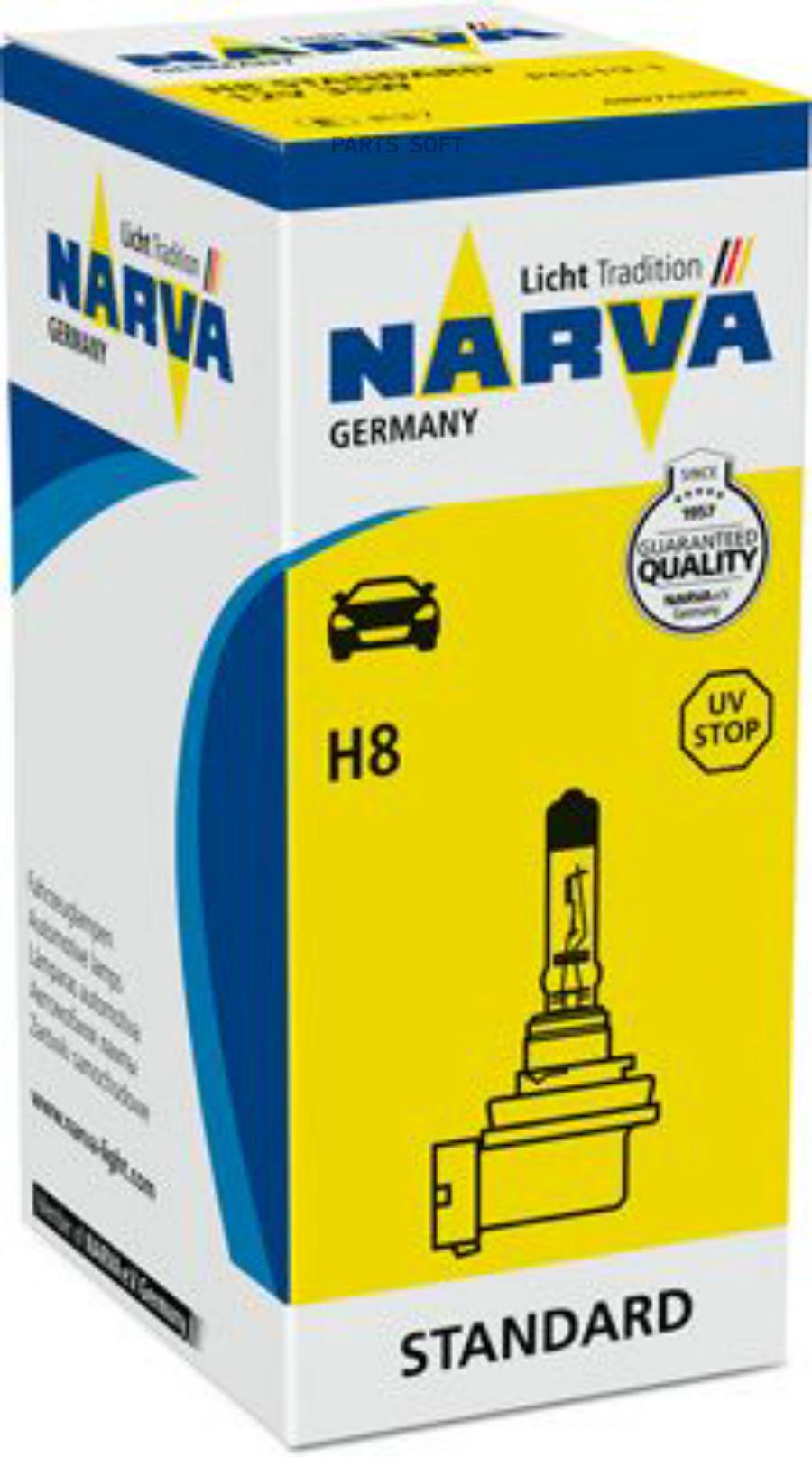 

Лампа Упаковка NARVA 480763000