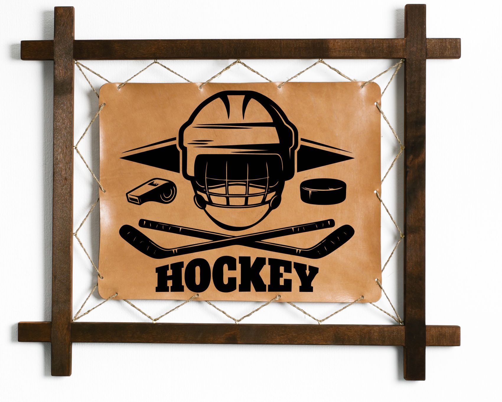 

Картина BoomGift Хоккей , подарок, натуральная кожа, 872