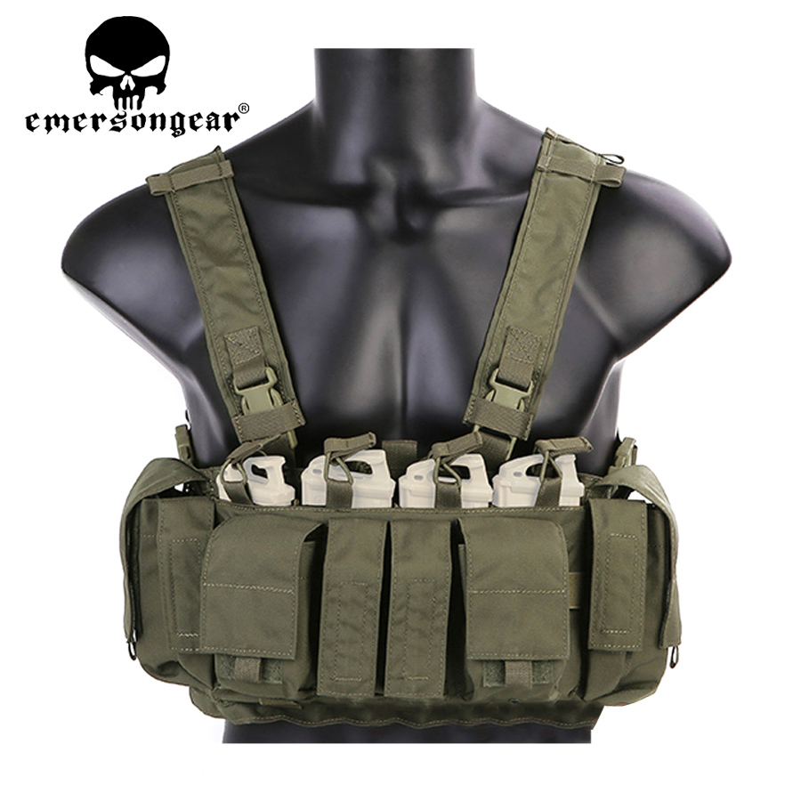 Разгрузочный жилет EmersonGear MF Style UW IV Chest Rig Олива